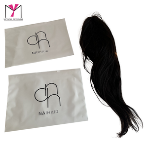 Hot Sale Custom <b>Plastic</b> Zipper <b>Bag</b> <b>for</b> Hair Custom Printed Logo <b>Packaging</b> <b>Plastic</b> <b>Bag</b> - Product Image 3