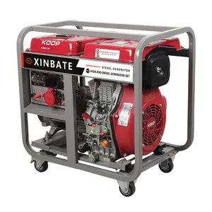 Personnalisation de Xinbate ventes directes d'usine 6.5KW 220V générateurs de moteur diesel électrique marin efficacité groupe électrogène diesel