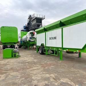 60TPH Super Mobile tambor mezcla planta de asfalto, asfalt planta precio - Product Image 6