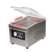 Machine de mise sous vide électrique à chambre unique DZ-260 pour l'emballage alimentaire, textile et chimique avec film/feuille métallique