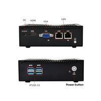 MFC-1000A PC encastré mural compact à faible consommation 10W N97, double LAN, DDR4 Max 16 Go, 4 ports USB 3.0, pour POS et affichage numérique, en stock