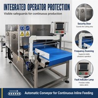 Machine de découpe automatique à ultrasons Wanlisonic de haute qualité à commande tactile pour gâteaux et pains, idéale pour les boulangeries