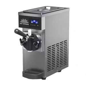 Máquina de Helados de Sobremesa de Alta Calidad, 450W, Mini, de un Solo Sabor, Plateada/Negra, para Venta - Product Image 2