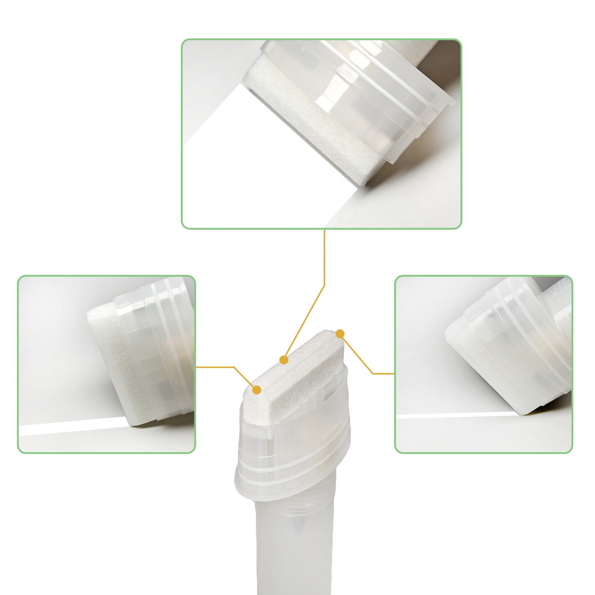 50 мм Широкий акриловый пустой маркер, пустой акриловый маркер для краски, пустой маркер