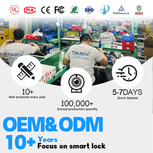 TT khóa thông minh khóa tuya ứng dụng đám mây toàn cầu truy cập nhiều người dùng ủy quyền wifi khách sạn cerradura inteligente - Product Image 5