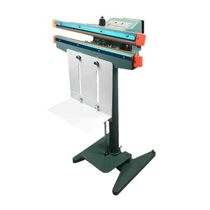 Aluminum Frame Foot Operated Sealing Machine Top And Bottom Heating Vertical Plastic Bag Aluminum Foil Bag Sealer 81x55x26.5cm - Product Image 1