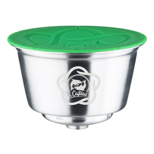 Capsule de café réutilisable Rich Creama, dosette rechargeable, filtre à café en acier inoxydable pour Mini Me, Kp70, Genio Basic - Product Image 1