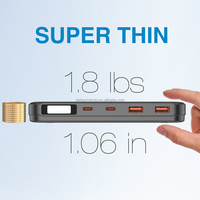 40000mAh/148Wh PD batterie banque d'alimentation Super mince portable charge rapide pour macbook et ordinateur portable tablette