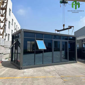 Fertighaus Modular Tiny Premade Diy <span class=keywords><strong>Beach</strong></span> Tragbare Kabine Bungalow Hergestellt Flatpack Kit Häuser Casas Pre fabrica das Container House - Product Image 3