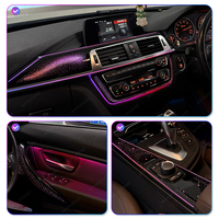Kit d'éclairage d'ambiance LED pour BMW Série 3 F30, 64 couleurs, contrôle par application, éclairage intérieur automobile 12V