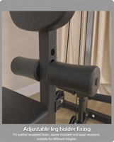 Équipement de musculation multifonctionnel pour la maison, vente en gros, ensemble d'équipement de musculation à domicile avec système de tirage latéral à charge libre