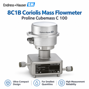 Endress+Hauser Cubemass C 100 8C1B Medidor de Flujo Másico Ultra Compacto de Alta Precisión Coriolis para Bajas Presiones y Gases - Product Image 1
