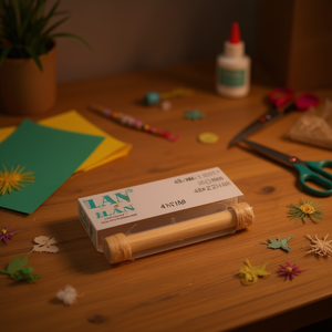 Bastoncini di legno ILAN 48x2mm 120 pezzi per progetti fai da te - Product Image 3