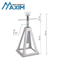 Cric de nivellement pour camping-car, hauteur réglable 11-17 pouces, accessoires, alliage d'aluminium, cric stabilisateur pour camping-cars