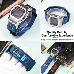 Bracelet en nylon modifié pour accessoires de montre, bracelet étanche en nylon pour DW5600/<span class=keywords><strong>GW</strong></span>-<span class=keywords><strong>M5610</strong></span> - Product Image 5
