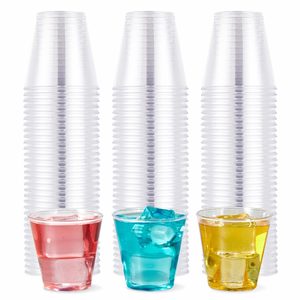 Verres à Shot jetables gobelets en plastique biodégradables gobelets de fête pour les tirs de gelée, la <span class=keywords><strong>bombe</strong></span> <span class=keywords><strong>Jager</strong></span>, le bière Pong, les Condiments, les collations - Product Image 1