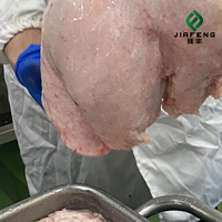 Graisse de queue de mouton fraîchement congelée IQF certifiée Halal, graisse de queue d'agneau crue en gros pour l'exportation