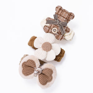 शराबी फूल प्यारा बच्चों Scrunchy बाल संबंधों रस्सी सेट स्टार बच्चों लड़कियों सामान लचीला हेयर रबर बैंड - Product Image 4