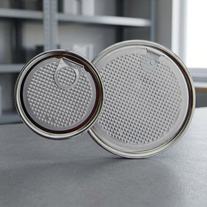 High Quality Aluminium <b>Foil</b> Easy Peel Off End 401 Food Grade Lid for Composite Cans and Packaging <b>Containers</b> - Product Image 3