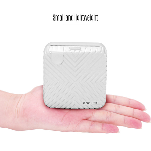 Wireless Label Printer Color Sticker Paper Roll Mini Portable Mobile Phone Pocket Photo Bluetooths Thermal Printer for Kids Gift