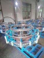 Vente flash : 4 navettes, métier à tisser circulaire informatisé PLC et moteur pour machine à tisser des sacs tissés en PP