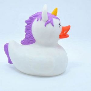 Wholesale Customized High Quality Unicorn Rubber Ducks for Kid <b>Bath</b> Toy Promotional Gift - Product Image 2