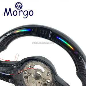 Volante de Fibra de Carbono Estilo Racing Personalizado con LED RPM para <span class=keywords><strong>BMW</strong></span> <span class=keywords><strong>Z4</strong></span> E89 Convertible Roadster <span class=keywords><strong>2010</strong></span>-2017 SDrive 28i <span class=keywords><strong>30i</strong></span> 35is - Product Image 2