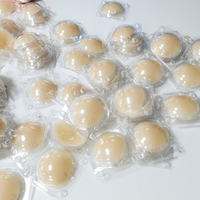 Boîte d'emballage de pasties mammaires personnalisées pour femmes Cache-tétons en silicone invisible adhésif réutilisable pour soutien-gorge mat