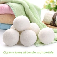 Nouvelles boules de séchage en laine 100 % naturelle bio, tendance 2023, marque privée USA, pour machine à laver