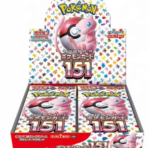 Boîte de <span class=keywords><strong>boosters</strong></span> de jeu de société <span class=keywords><strong>Pokémon</strong></span> TCG 151 SV2A Écarlate et Violet, version japonaise originale scellée, pack de <span class=keywords><strong>boosters</strong></span> PTGG - Product Image 1