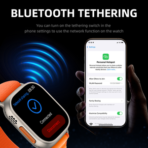 Reloj Inteligente DF HW-S11ULTRA con Llamadas para Hombre y Mujer, Llamadas por BT, Seguimiento de Actividad Física, Carátulas Personalizadas para Android, Pantalla de Gel de Sílice - Product Image 3