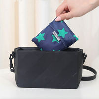 Sac fourre-tout pliable extensible Grand sac d'épicerie en polyester pliable réutilisable Sacs à provisions