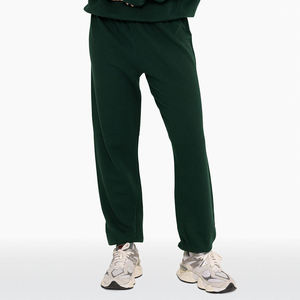 Pantalones Deportivos de Algodón de Cintura Alta Personalizados para Mujer, Pantalones de Chándal de Algodón Grueso para Invierno - Product Image 5