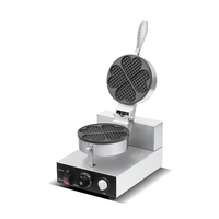 COSBAO Machine à Gaufres Électrique Multifonctionnelle Professionnelle CE avec Plaques Cœur pour Gaufres Croustillantes – Vente en Gros