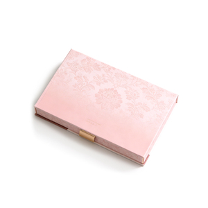 صندوق شوكولاتة مغناطيسي مخصص فاخر بتصميم زهري وردي على شكل قلب لعيد الحب والزفاف - Product Image 4