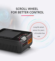 Cargador/Descargador de Baterías Mini ToolkitRC M7 200W 10A, Probador de Señales 1-6S LiPo ESC, Voltímetro, Fuente de Alimentación para Drones RC