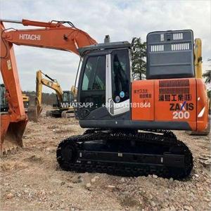 High Load Capacity Hitachi ZX200-3 Used Excavator With Wear-Resistant <b>Track</b> Core Components Included Engine and <b>Pump</b> - Product Image 2