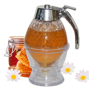 Transparent Acrylic <strong>Honey</strong> <strong>Dispenser</strong>, Press <strong>Honey</strong> Pot, Hot Sale Squeeze <strong>Honey</strong> Bottle - Product Image 1
