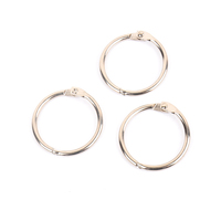 Nouvelle arrivée de bague de reliure en métal de bureau populaire de forme ronde
