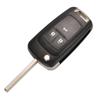 Jingyuqin - Llave Remota para Automóvil de 315/433 Mhz, ID46 PCF7931E/7937, para Chevrolet Cruze, Aveo, Epica, Lova, Camaro, Impala, Trax, Orlando, 2/3/4 Botones