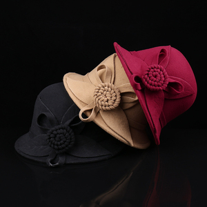 Nuevo Sombrero Fedora de Moda al por Mayor para Mujer, Sombreros de Iglesia de Moda, Gorra Fedora, Sombrero Fancinator para Mujer - Product Image 3