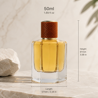 Set Botol Parfum Mewah 30ml 50ml 100ml dengan Logo Custom, Kotak, dan Tas, Kemasan Parfum Kaca Premium untuk Brand