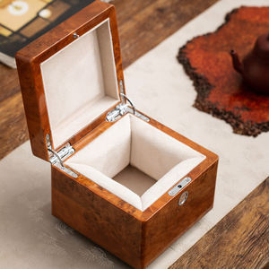Coffret de présentation artisanal pour tasse à <span class=keywords><strong>thé</strong></span> individuelle avec couvercle, idéal pour offrir en cadeau de luxe, solution de boîte à souvenirs en <span class=keywords><strong>bois</strong></span> haut de gamme personnalisable - Product Image 2