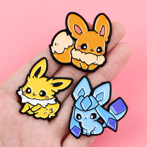 Meilleur populaire <span class=keywords><strong>Pokemon</strong></span> métal artisanat dessin animé galvanoplastie broche Badge étudiant sac à dos broche mignon pendentif broche émail broche - Product Image 2
