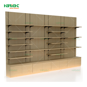 Hiện đại Heavy Duty kim loại siêu thị giá Gondola kệ cho các cửa hàng bán lẻ & cửa hàng tạp hóa freestanding rắn Kệ hiển thị - Product Image 6