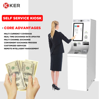 Kiosque de paiement automatique KER avec SDK activé, distributeur de billets ATM, accepteur de billets, machine de change de devises