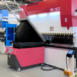 HN laser hoàn toàn tự động <span class=keywords><strong>CNC</strong></span> Máy uốn thủy lực | thay đổi công cụ nhanh chóng, đột quỵ lớn và hỗ trợ tương tác tay cơ khí - Product Image 2