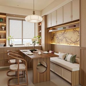 Meubles de maison haut de gamme de style chinois traditionnel, salon, table à manger, personnalisation complète de la maison - Product Image 3