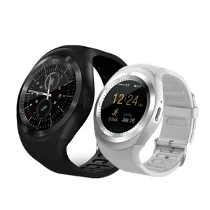 도매 Y1 스마트 터치 스크린 카메라 TF 카드 BT Smartwatch 스마트 시계 Smartwatch