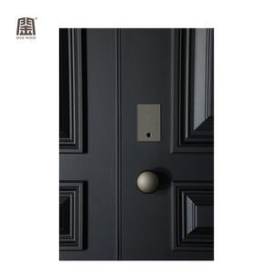 Chine Portes de sécurité blindées en acier de luxe Entrée pare-balles pour chambre à coucher extérieure Style turc Salon de luxe Salle de bain - Product Image 2